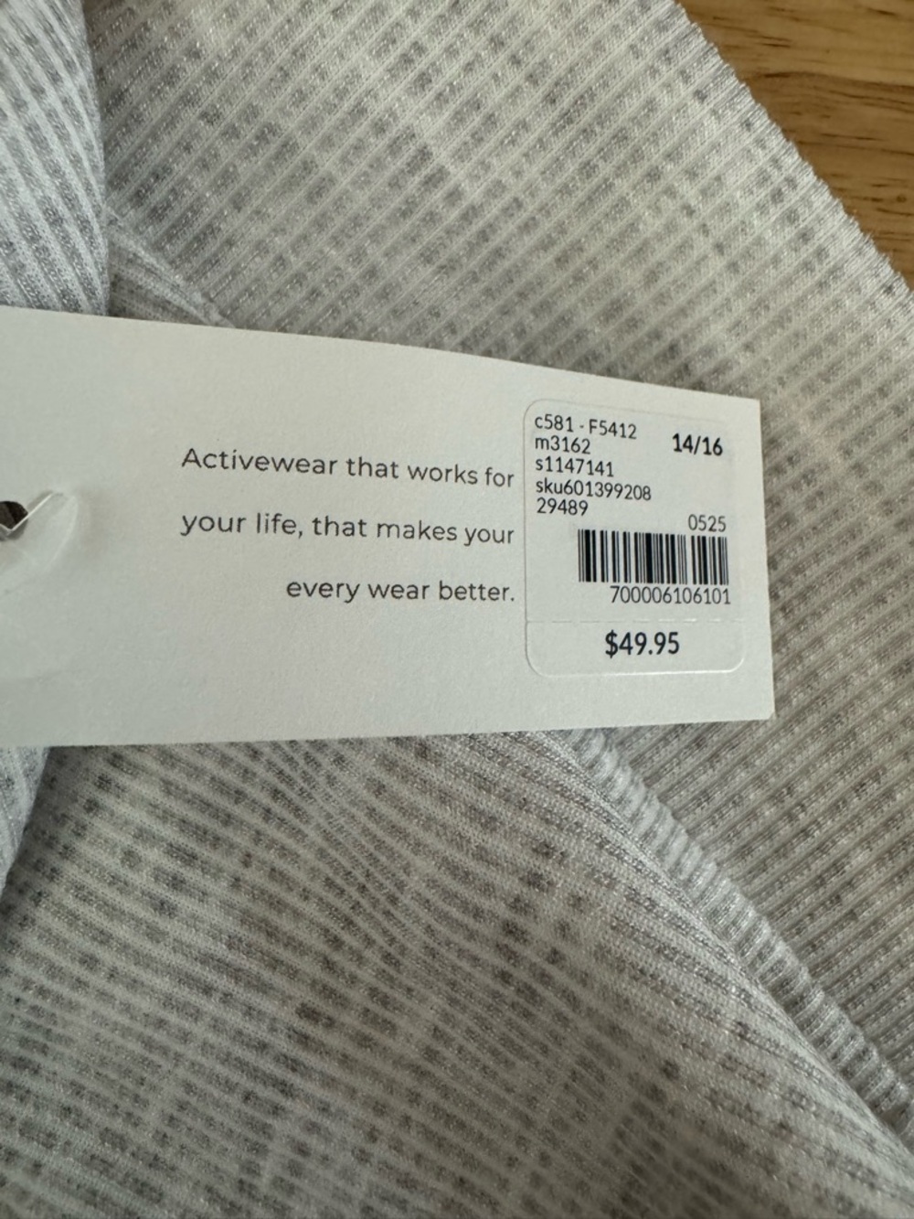 Livi for Lane Bryant Ribbed Journey Short Gray Heather 14/16 - Picture 9 of 13